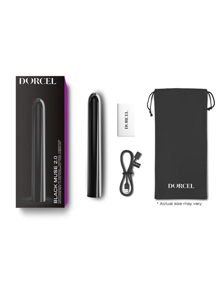 Dorcel - Black Muse 2.0 - Bullet Vibrator - Zwart