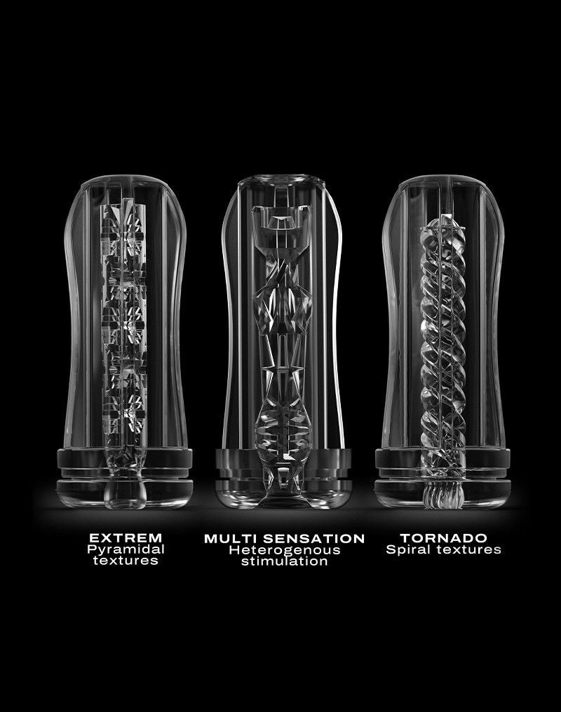 Dorcel - Deep Blow Multi Sensation - Sleeve voor Masturbator - Transparant