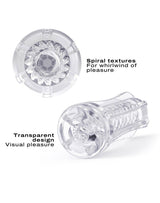 Dorcel - Deep Blow Tornado - Sleeve voor Masturbator - Transparant