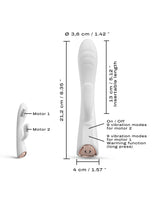 Dorcel - Flexi Rabbit - Verwarmde Rabbit Vibrator