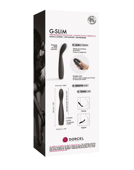 Dorcel - G-Slim - G-Spot Vibrator - Zwart 6072639