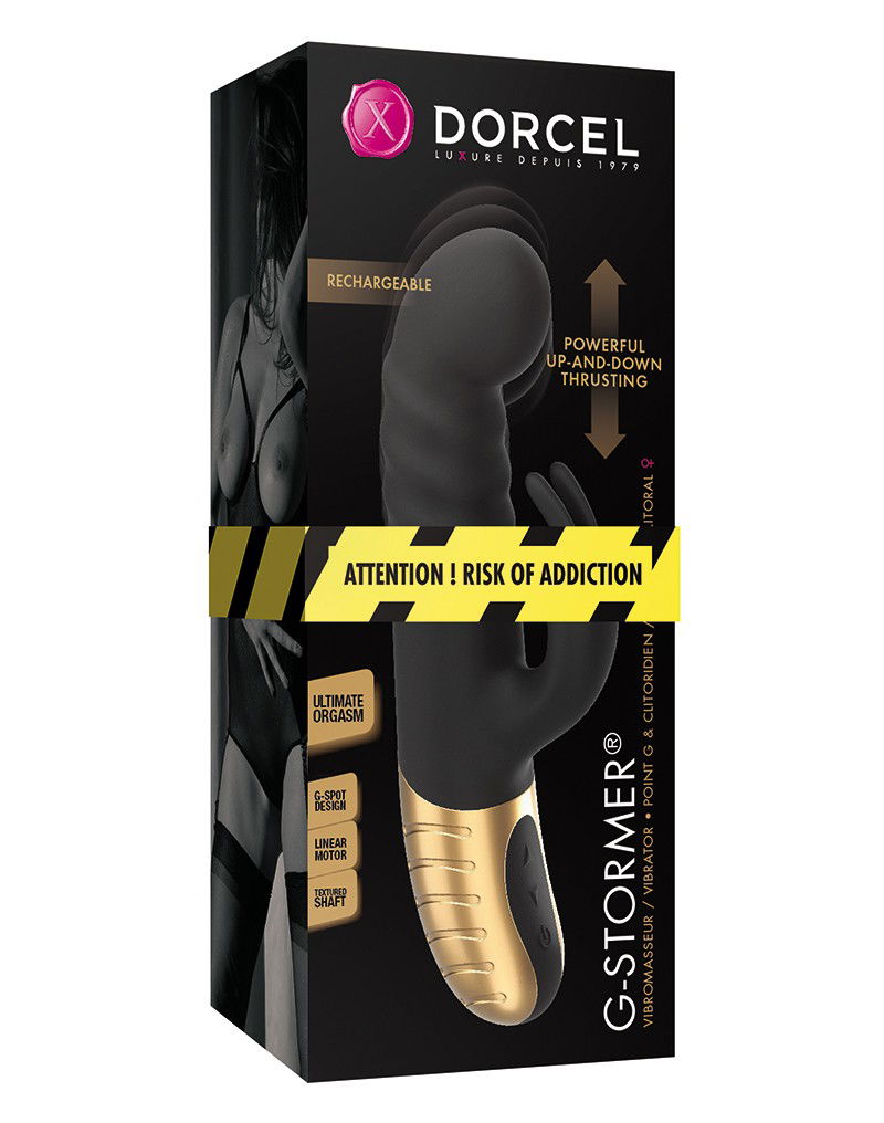 Dorcel - G-Stormer Thrusting Rabbit Vibrator