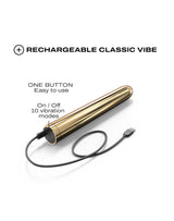 Dorcel - Golden Boy 2.0 - Bullet Vibrator - Goud