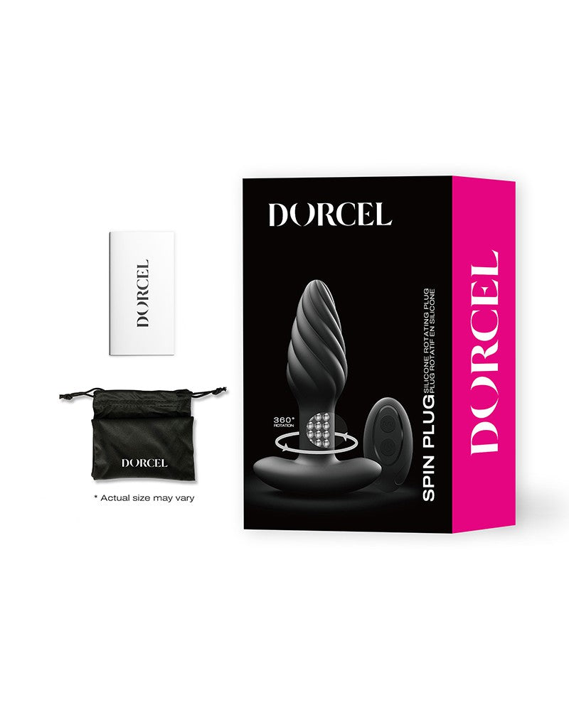 Dorcel - Spin Plug - Zwart