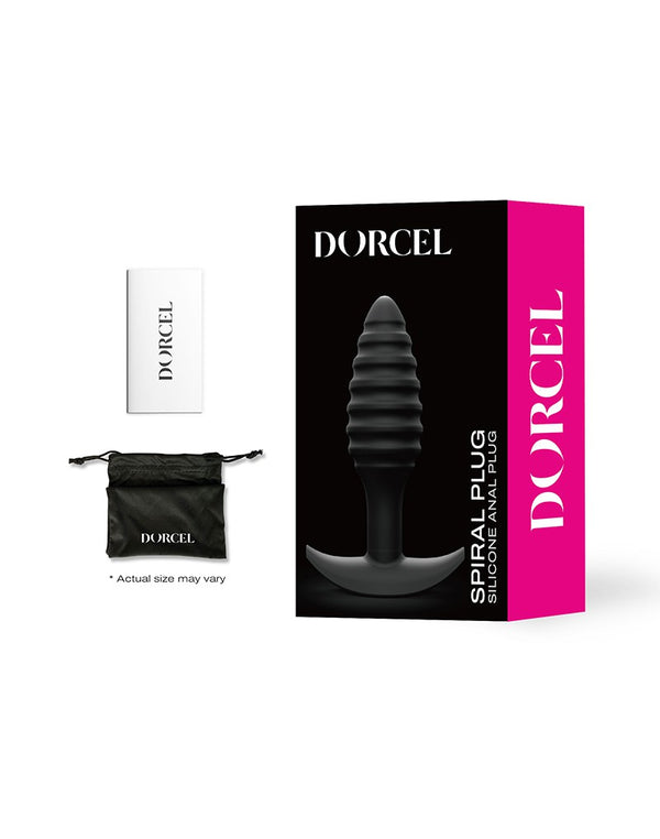 Dorcel - Spiral Plug - Butt Plug - Zwart