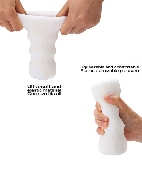 Dorcel - Masturbatorcup met Structuur - Exotisch - Wit