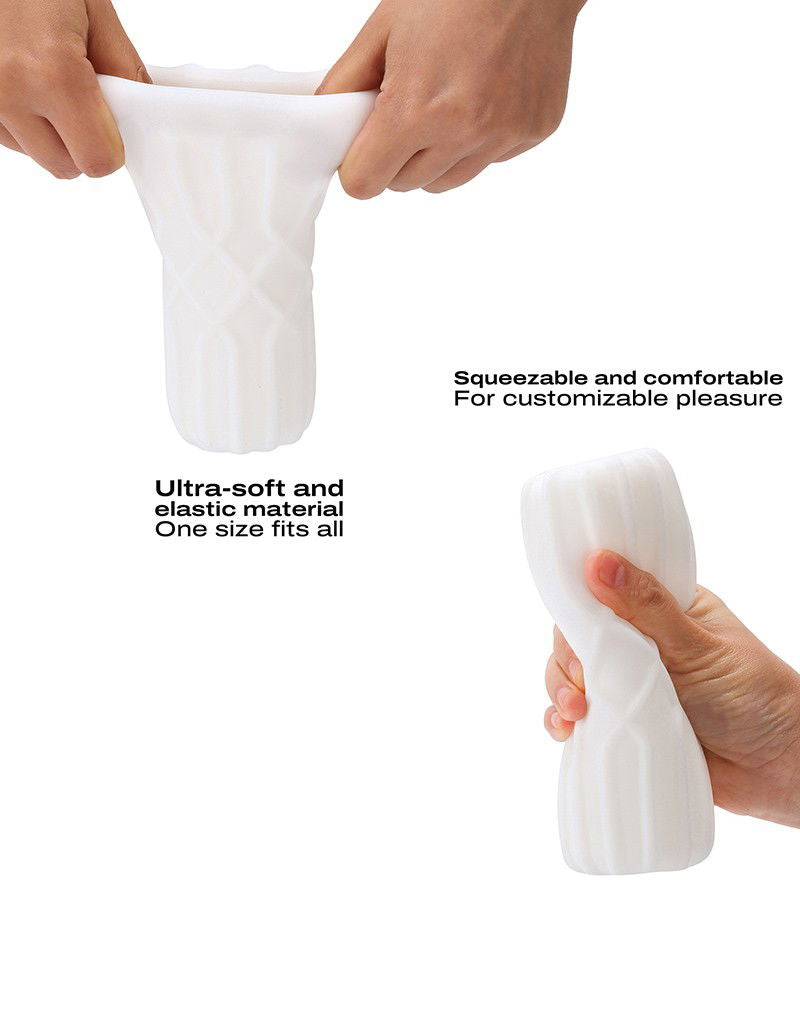 Dorcel - Masturbatorcup met Structuur - Regular - Wit