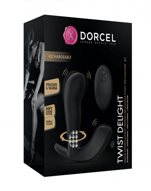 Dorcel - Twist Delight - Vibrerende Anale Plug - 6072530
