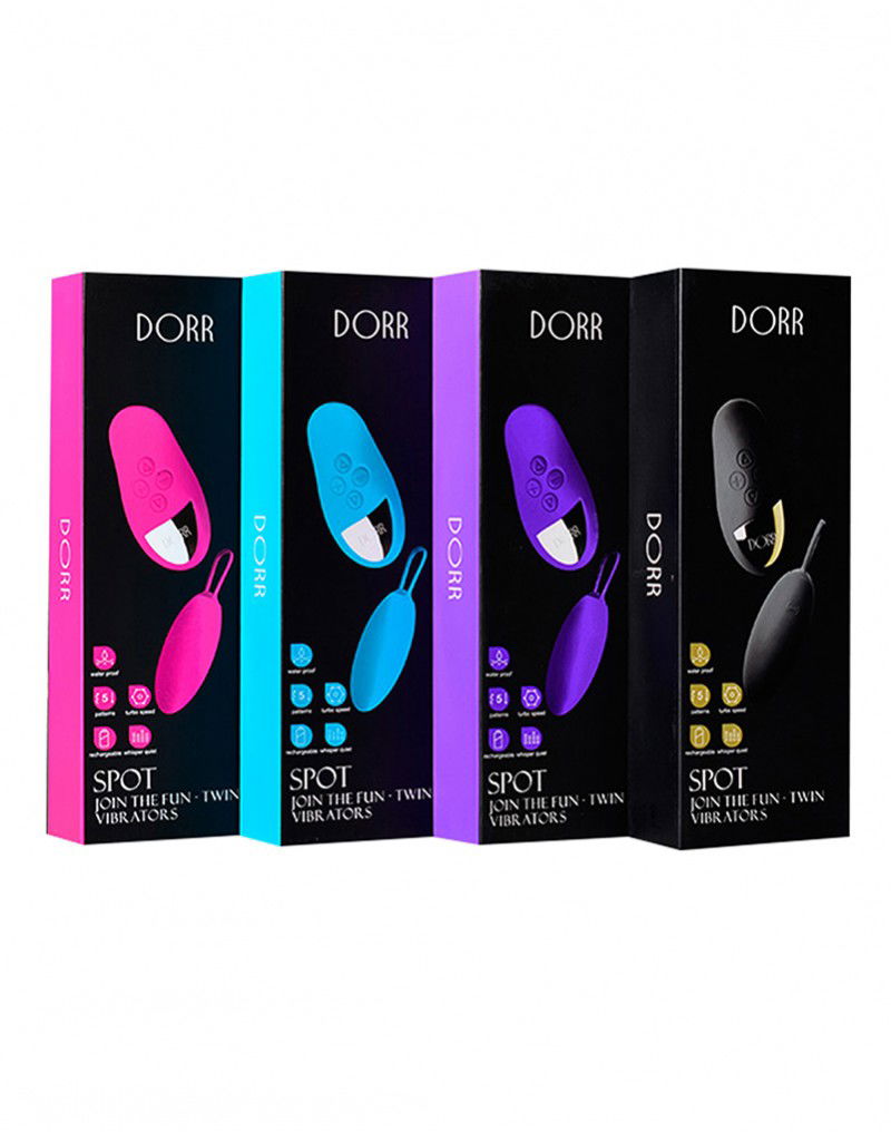 DORR - Spot - Draadloos Duo Ei + Oplegvibrator
