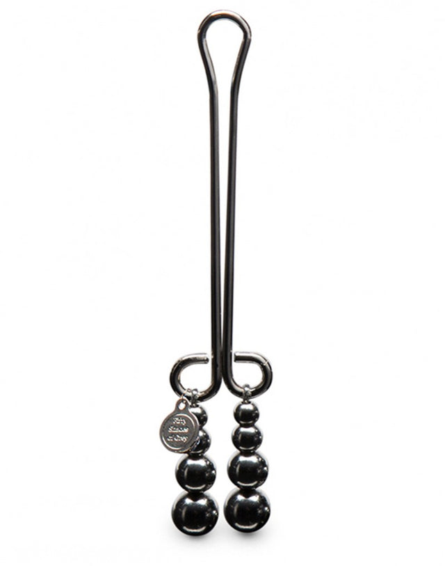 Just Sensation - FSoG "Darker" Beaded Clitoral Clamp