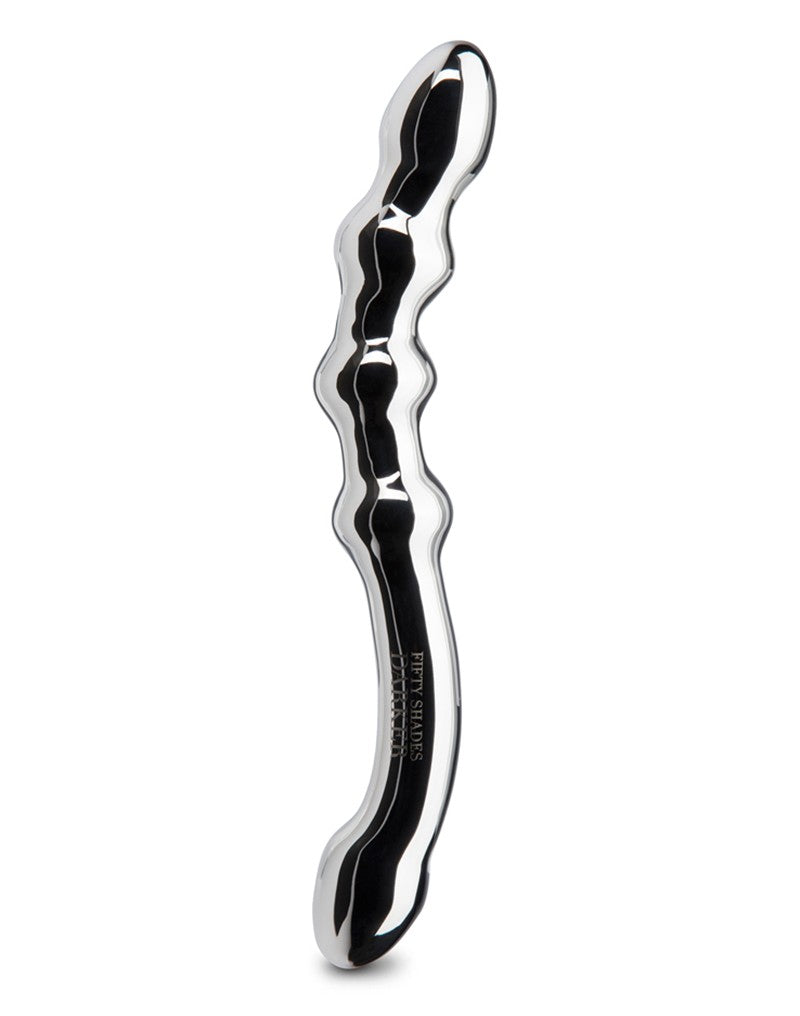 Deliciously Deep - FSoG "Darker" Steel G-Spot Dildo