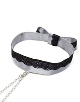 Fifty Shades of Grey - Satijnen & Kanten Halsband & Tepelklemmen