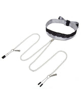 Fifty Shades of Grey - Satijnen & Kanten Halsband & Tepelklemmen