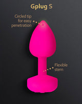 G-Vibe - G-Plug Small - Vibrerende Butt Plug - Roze