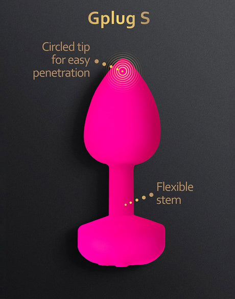 G-Vibe - G-Plug Small - Vibrerende Butt Plug - Roze