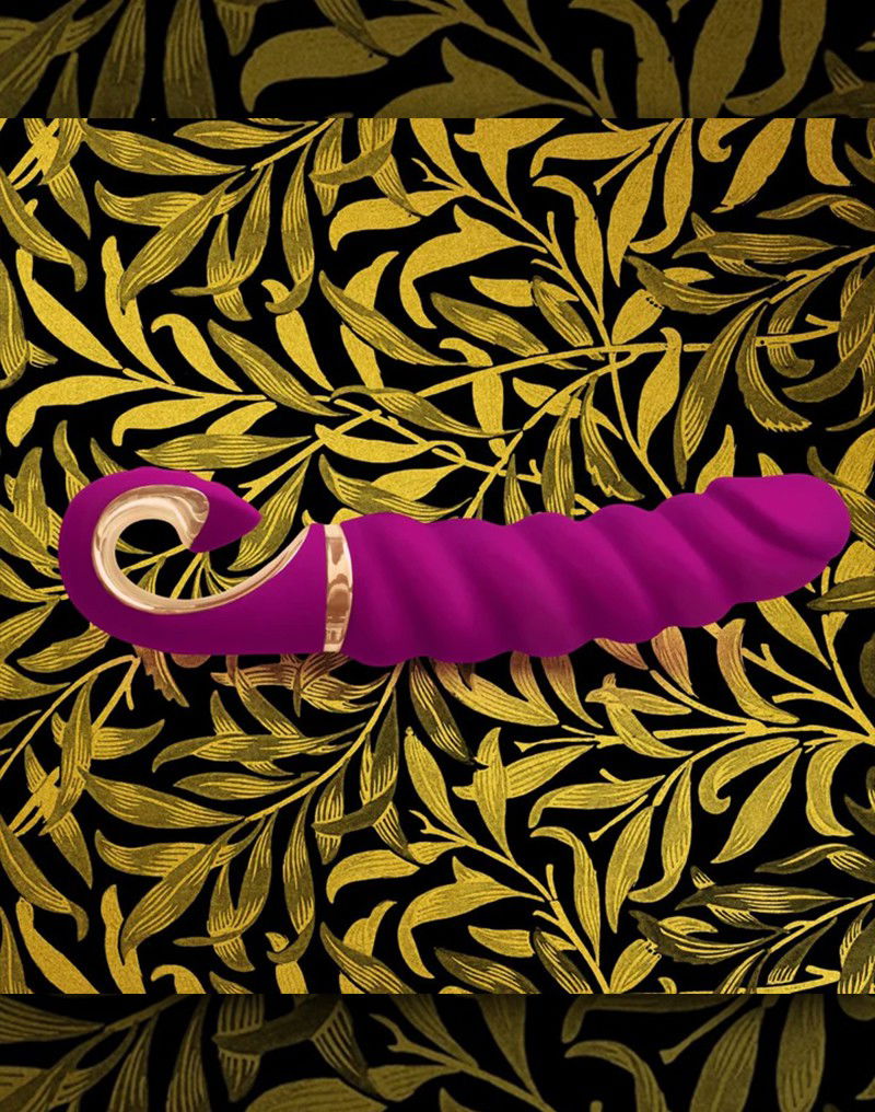 Gvibe - GJack Mini - Geribbelde Vibrator - Fuchsia