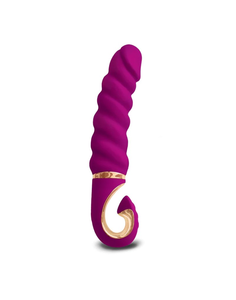 Gvibe - GJack Mini - Geribbelde Vibrator - Fuchsia