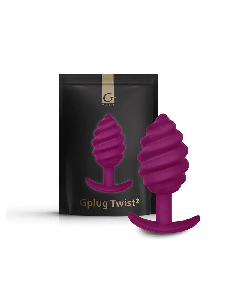 Gvibe - Gplug Twist 2 - Butt Plug - Paars
