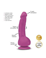 Gvibe - Greal Mini - Vibrerende Dildo - Fuchsia