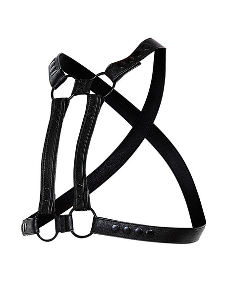 H4RNESS by C4M - 4WAY Harnas - Zwart