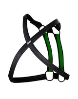 H4RNESS van C4M - 4WAY Harnas - Blazing Groen