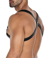 H4RNESS by C4M - 4WAY Harnas - Stralend Blauw