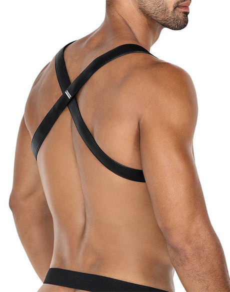 H4RNESS by C4M - 4WAY Harnas - Stralend Blauw