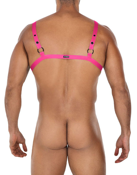 H4RNESS by C4M - C-Ring Gekruist Harnas - Roze