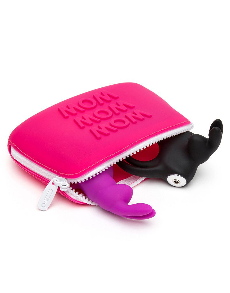 Happy Rabbit Storage Case Small Pink