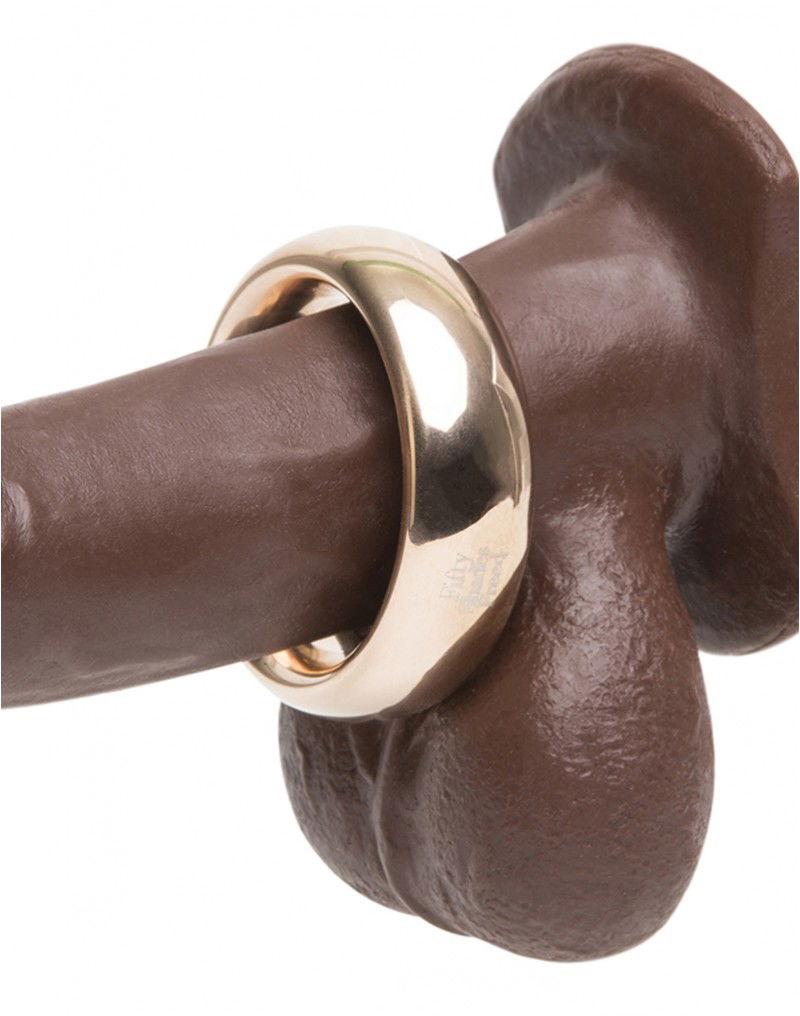 I Want You. Now - FSoG "Freed" Steel Love Ring 44mm