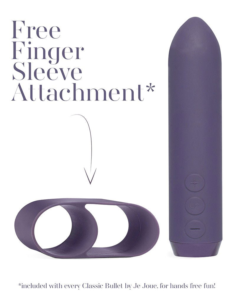 Je Joue - Classic - Bullet Vibrator met Vinger Sleeve