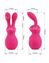 Kawaii - Maro 6 - Rabbit Vibrator - Cerise