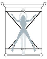 Keep Still - FSoG Over the Bed Cross Restraint