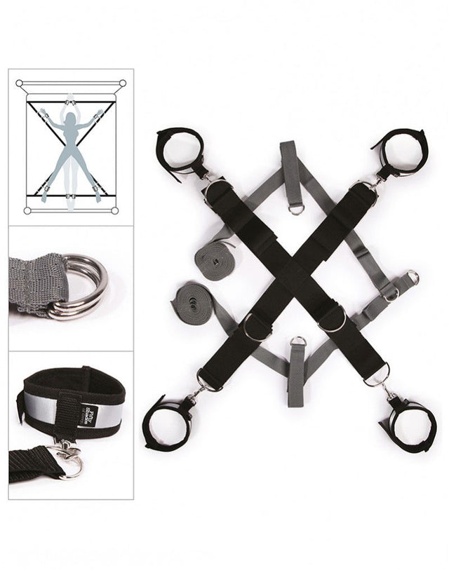 Keep Still - FSoG Over the Bed Cross Restraint