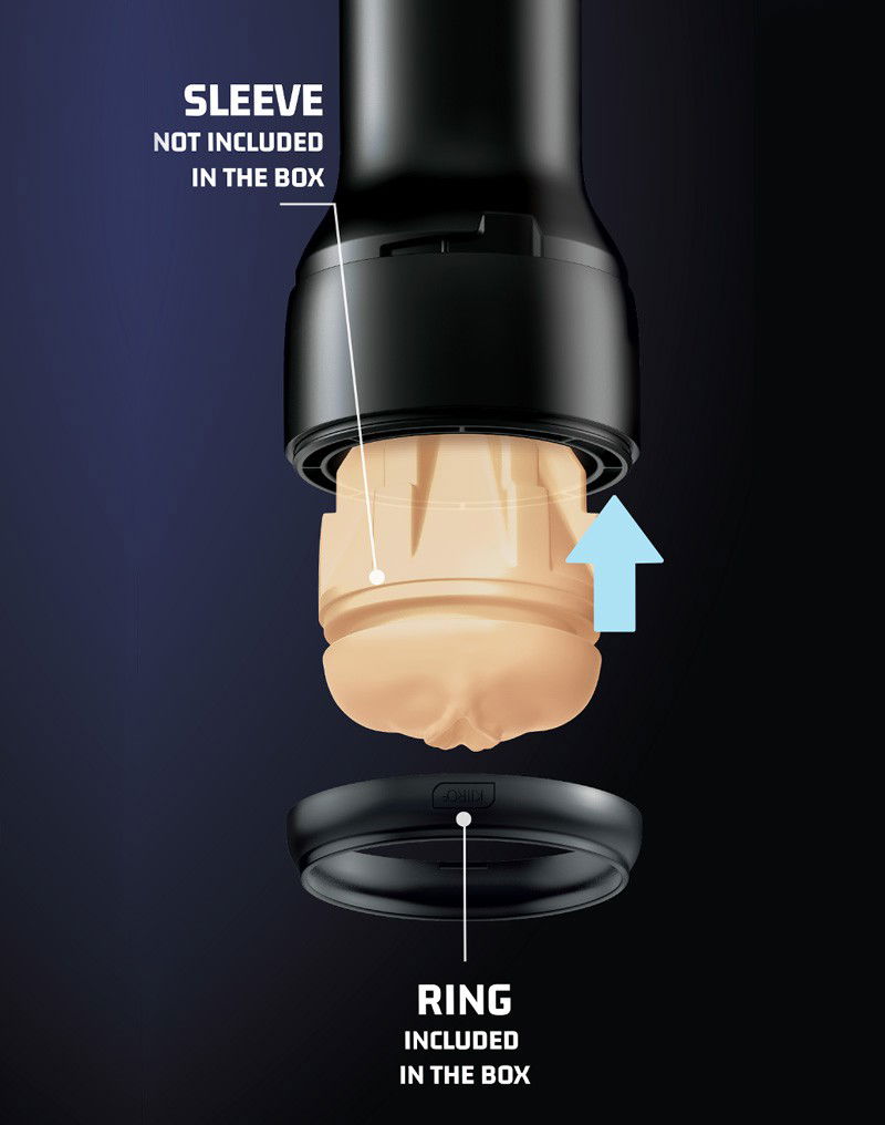 Kiiroo - Stroker Case (zonder sleeve) - Zwart