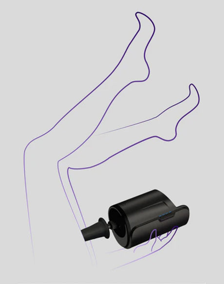 KIIROO - Dildo met vacuümvergrendelingssysteem voor KEON Masturbator - Zwart