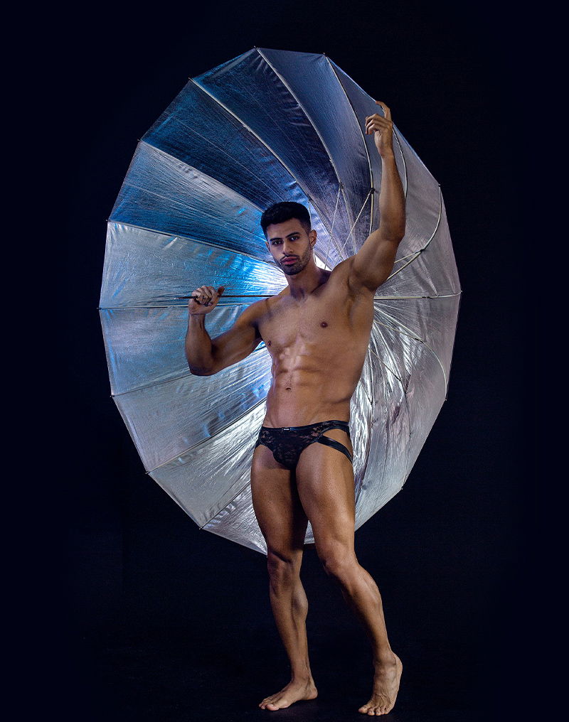 L4CE by C4M - Hybrid Jockstrap - Zwart