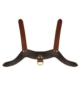 Liebe Seele - Leren Borstharnas - Zwart, Bruin & Goud