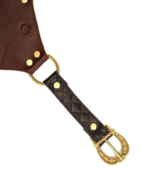 Liebe Seele - Leren Slip - Zwart, Bruin & Goud