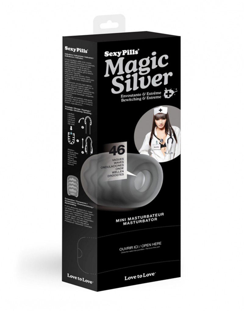 Love to Love - 6 stuks Sexy Pills Magic Silver