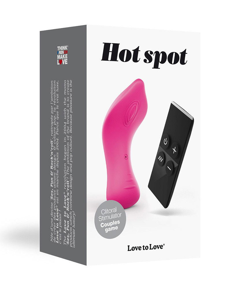 Love to Love Hot Spot - Remote control clitoral stimulator