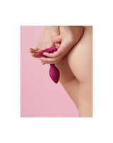 Love to Love - Open Roses Maat M - Butt Plug - Plum