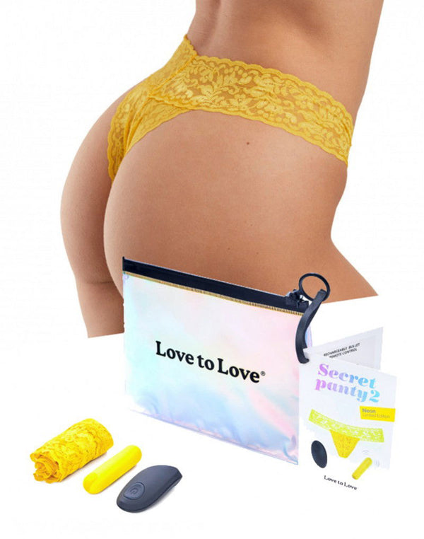 Love to Love - Secret Panty 2 - Panty Vibrator met Afstandsbediening