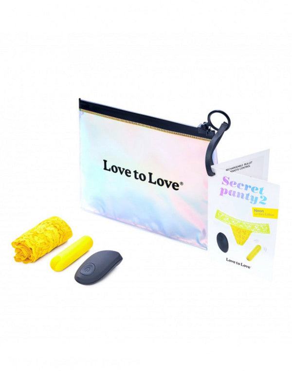 Love to Love - Secret Panty 2 - Panty Vibrator met Afstandsbediening
