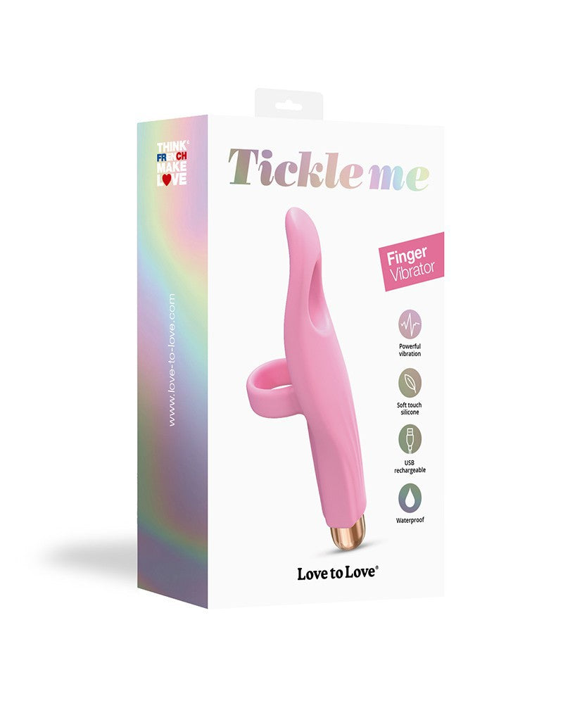 Love to Love - Vibrating Tickle Me - Vinger Vibrator