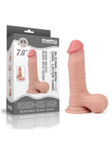 LoveToy - 7.8 inch Sliding Skin Dildo