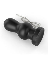 LoveToy - King Size Vibrating Anal Rammer 18 cm - Zwart