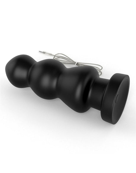 LoveToy - King Size Vibrating Anal Rigger 20 cm - Zwart