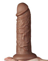 LoveToy - Realistic Chubby Dildo 27 cm - Bruin