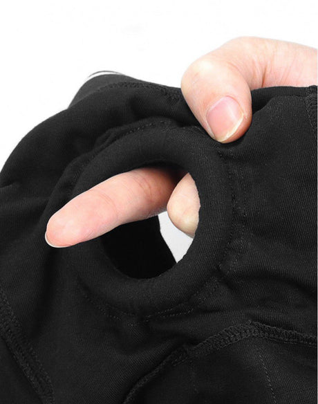 LoveToy - Unisex Strap-On Shorts Size L - Zwart